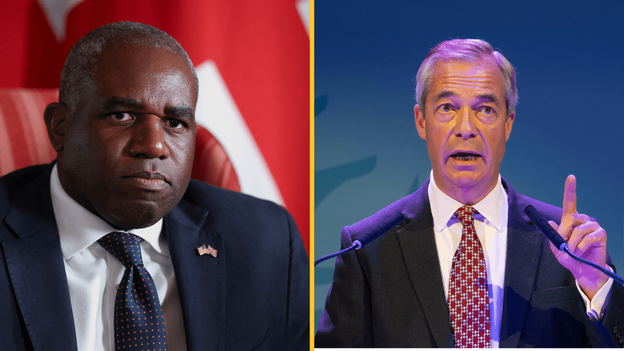 David Lammy backtracks after Nigel Farage ‘Hitler Youth’ comments