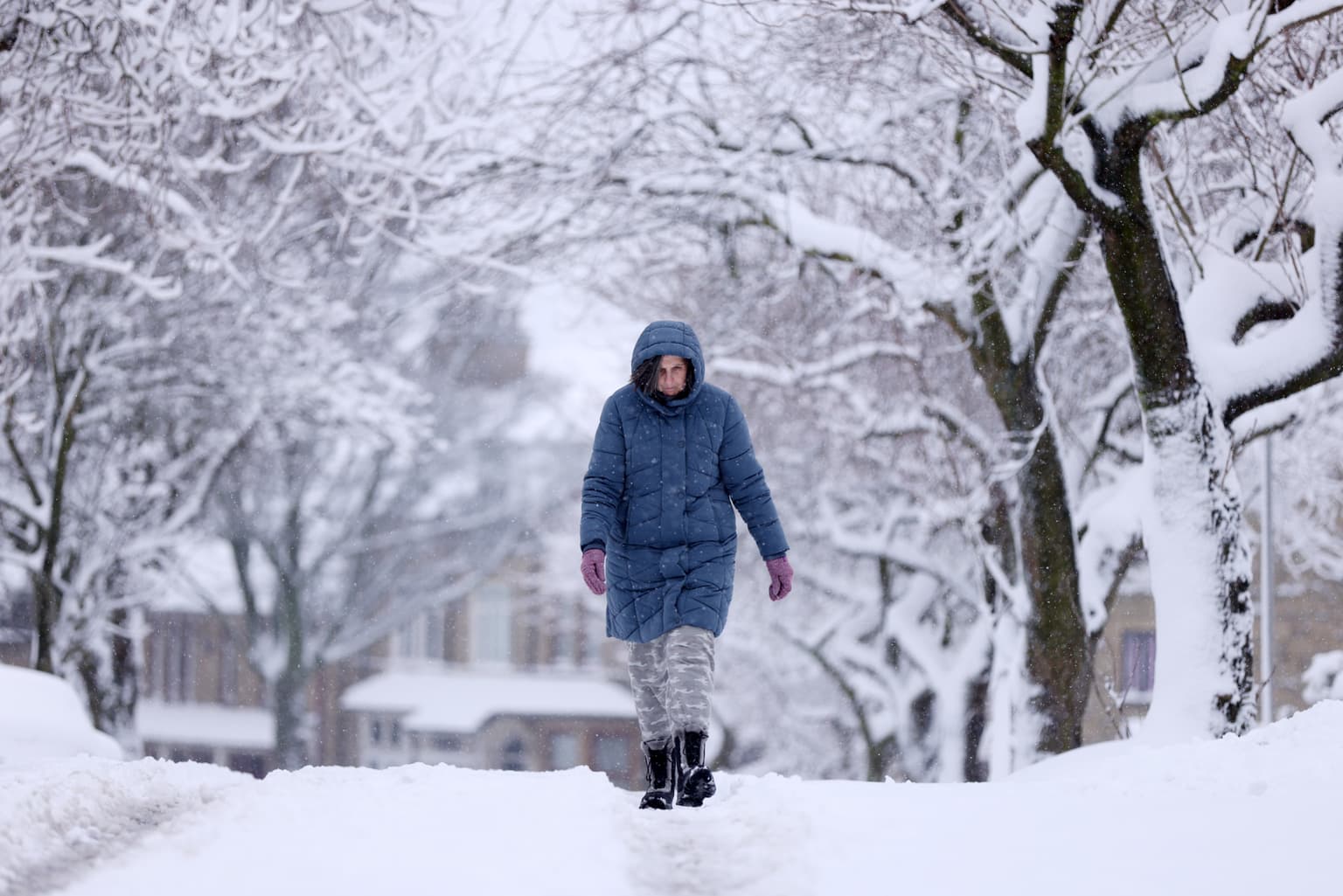 All the areas in the UK set to be hit by snowfall next week revealed