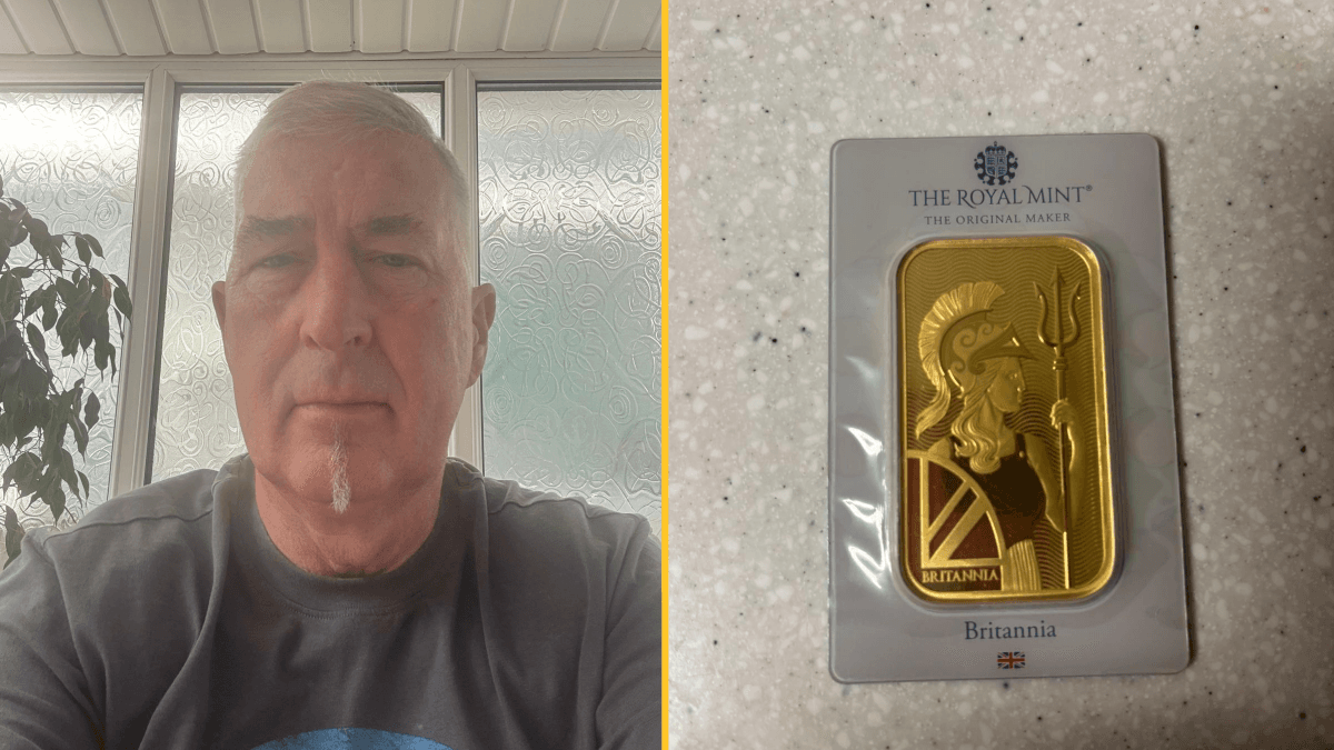 Man furious after Royal Mail lose £10k gold bar and offer him just £750 compensation