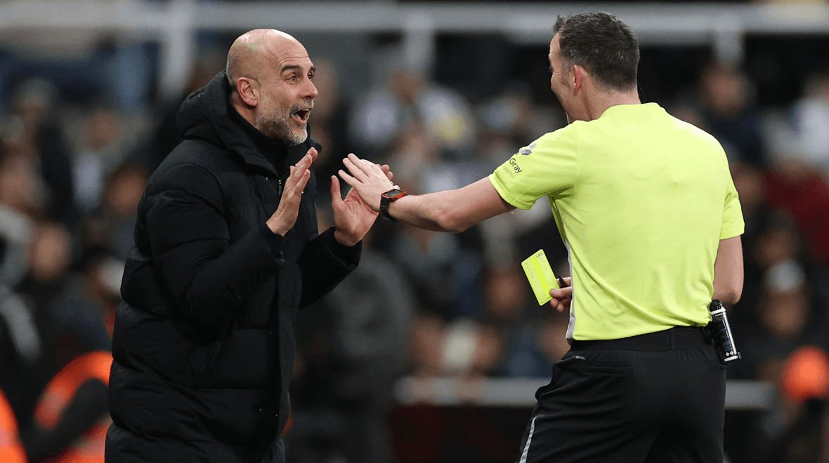 Pep Guardiola tears into VAR after disallowed Semenyo goal