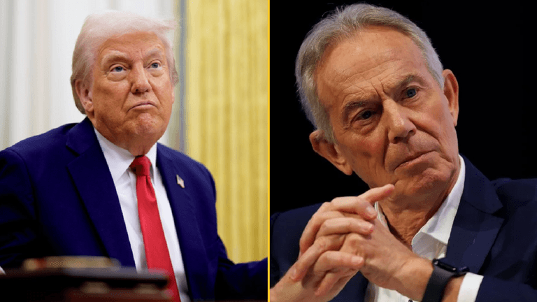Donald Trump appoints Tony Blair to Gaza ‘Board of Peace’