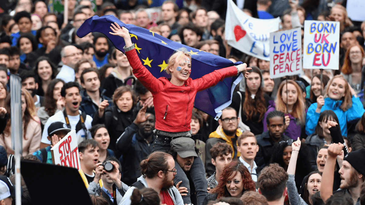 More than 80 per cent of 16 to 24-year-olds would vote to rejoin the EU, poll shows