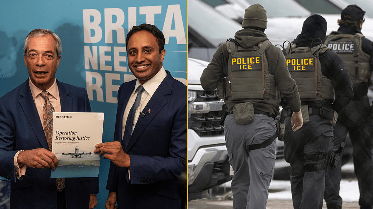 Reform announce plans for ICE-style UK border control