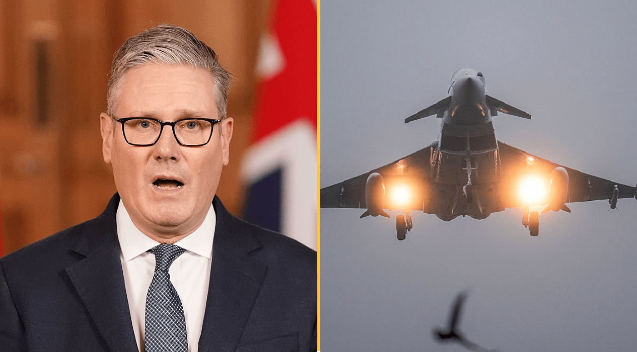 Keir Starmer says British planes are ‘in the sky’ in the Middle East