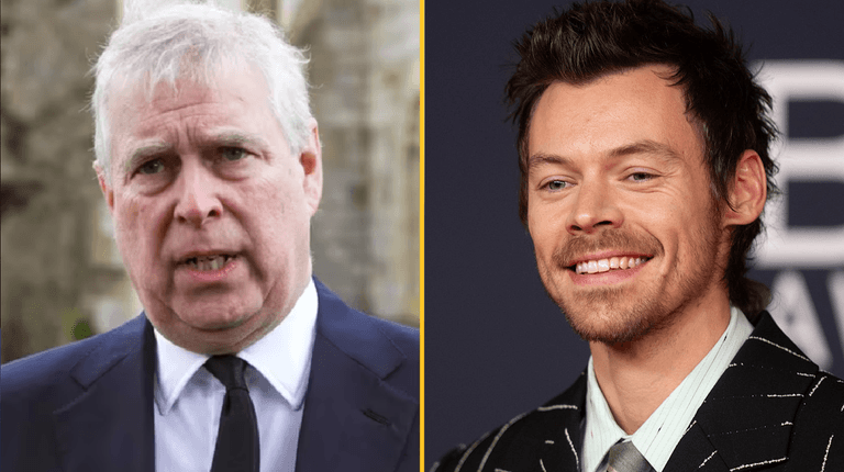 Harry Styles aims ‘wild’ joke at Andrew Mountbatten-Windsor