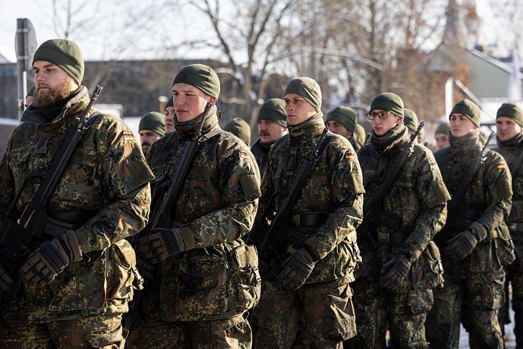 German men must now ask the army for permission to leave the country