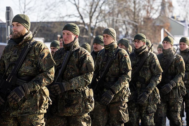 German men must now ask the army for permission to leave the country