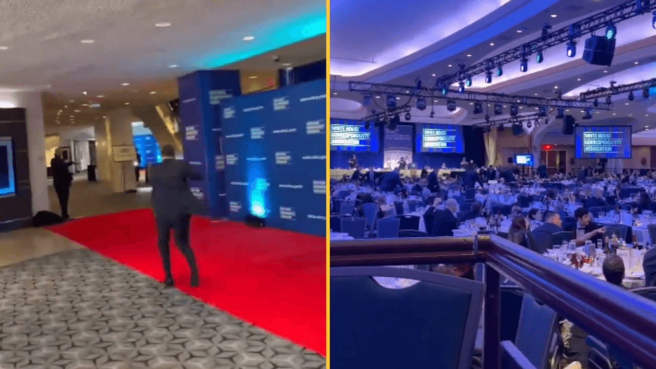 Everything you need to know as Trump evacuated from White House correspondent’s dinner after gunshots
