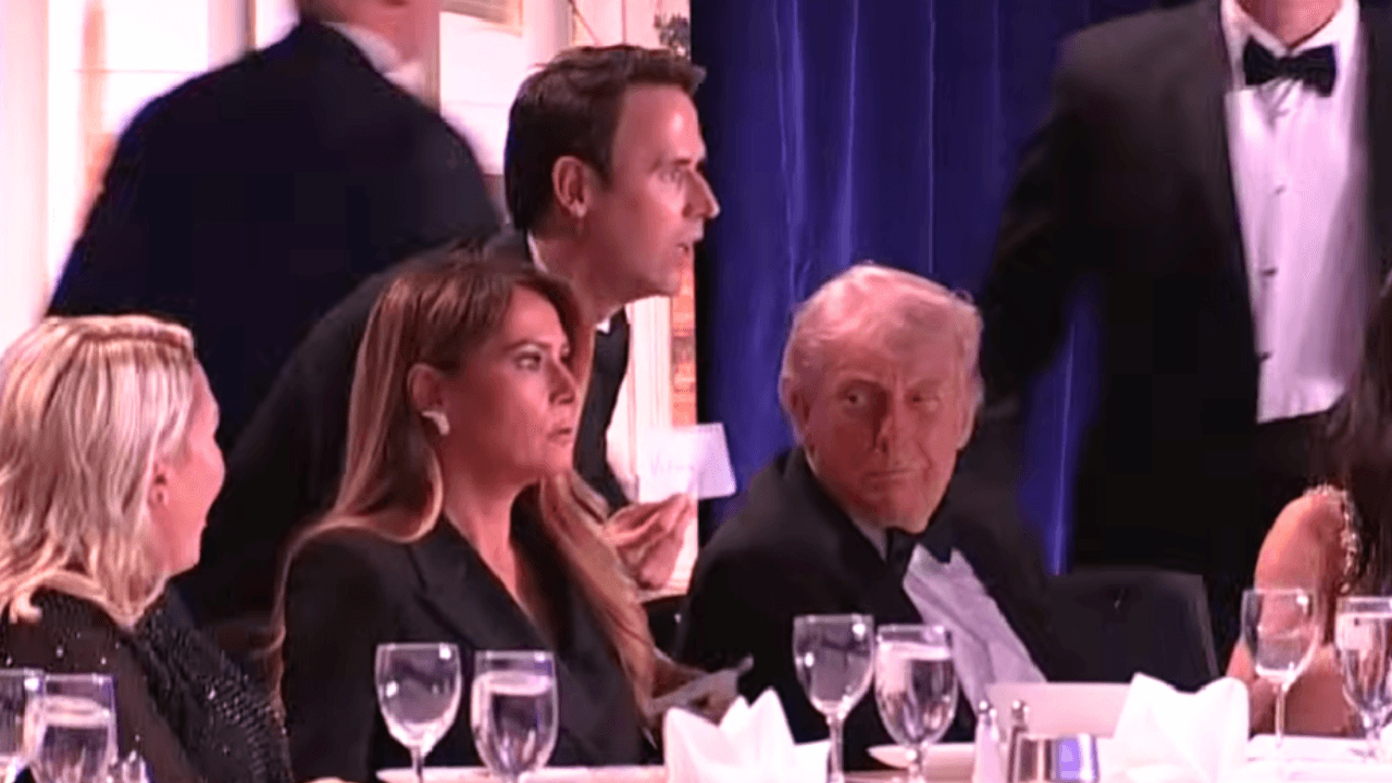 Watch: Moment Donald Trump is evacuated from White House Correspondent’s Dinner