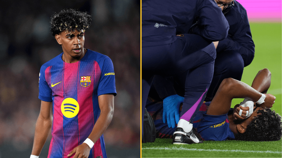 Barcelona issue statement confirming full extent of Yamal’s hamstring injury