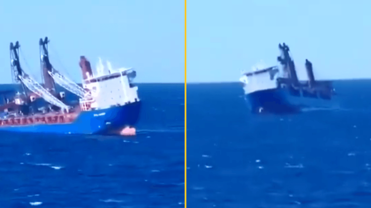 Russian ship exploded in Mediterranean ‘carrying nuclear reactors to North Korea’