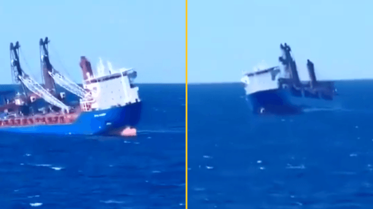 Russian ship exploded in Mediterranean ‘carrying nuclear reactors to North Korea’
