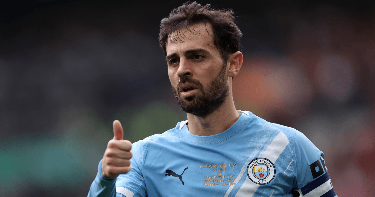 Bernardo Silva doesn’t hold back on Arsenal in straight to the point interview