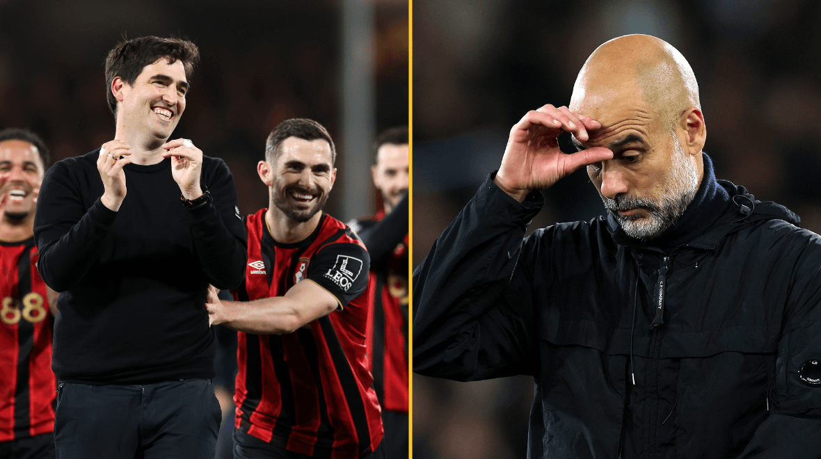 Bournemouth aim subtle dig at Man City seconds after title-deciding draw