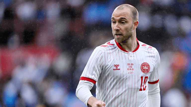 Christian Eriksen collapses on pitch in friendly for Denmark
