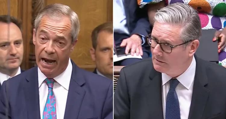 Keir Starmer calls out Farage’s ‘pure, cold rage’ comments during PMQs Keir Starmer calls out Farage’s ‘pure, cold rage’ comments during PMQs