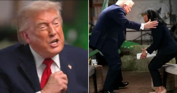 Trump has meltdown as he storms out of interview calling host ‘crooked or stupid’
