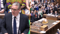 WATCH: Keir Starmer given standing ovation after emotional final PMQs answer