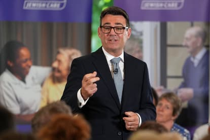 Andy Burnham is giving 15% of his PM’s salary to homelessness charities