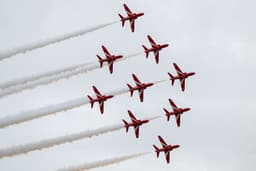 Red Arrows pull out of UK air shows after Canada delay