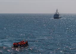 Channel crossing boat fire: 173 migrants rescued