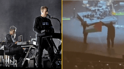 Massive Attack respond to ‘surreal experience’ of being detained for displaying Palestine flag