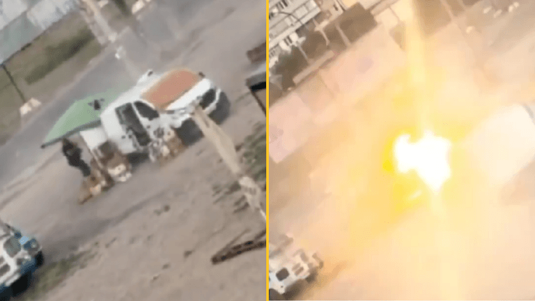 Watch: Moment Russian drone chases Ukrainian civilian in ‘human safari’ attack