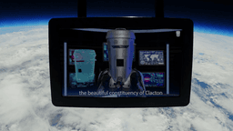 WATCH: Count Binface addresses nation ‘from edge of space’