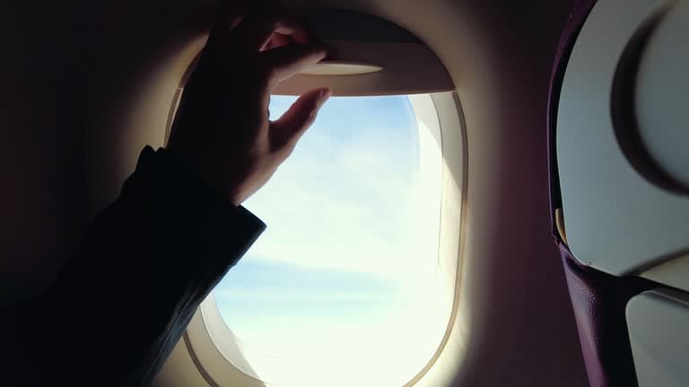 Why flight attendants ask you to open your window blind for take-off and landing