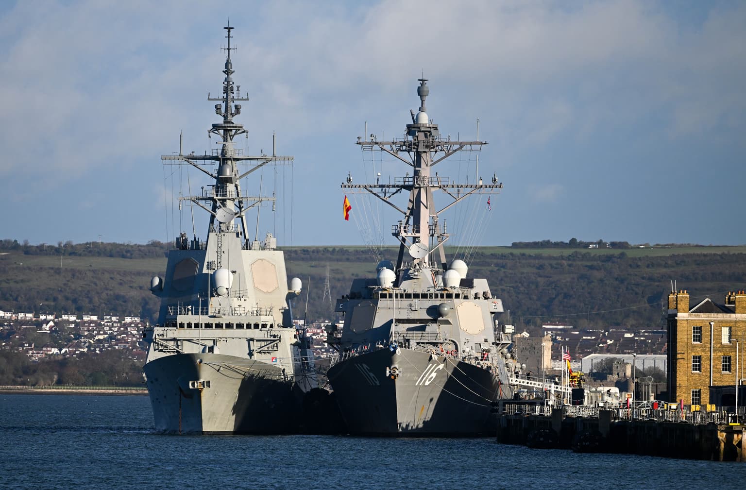 USS Klakring sunk off Scotland during joint UK-US drill