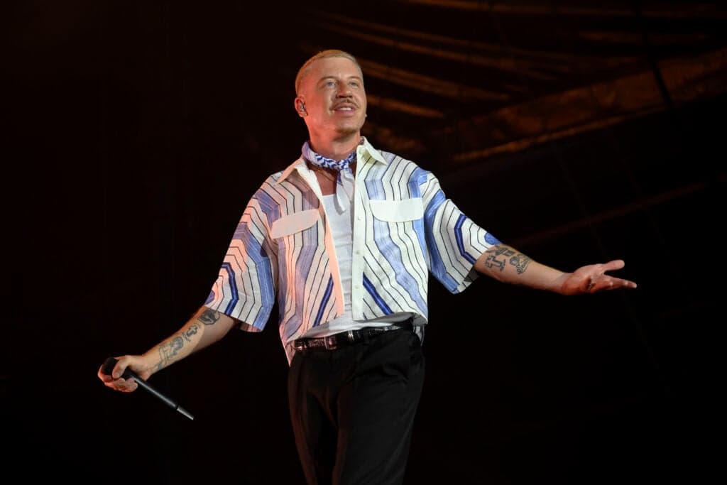 Macklemore dropped from Ed Sheeran tour after on stage Free Palestine speech