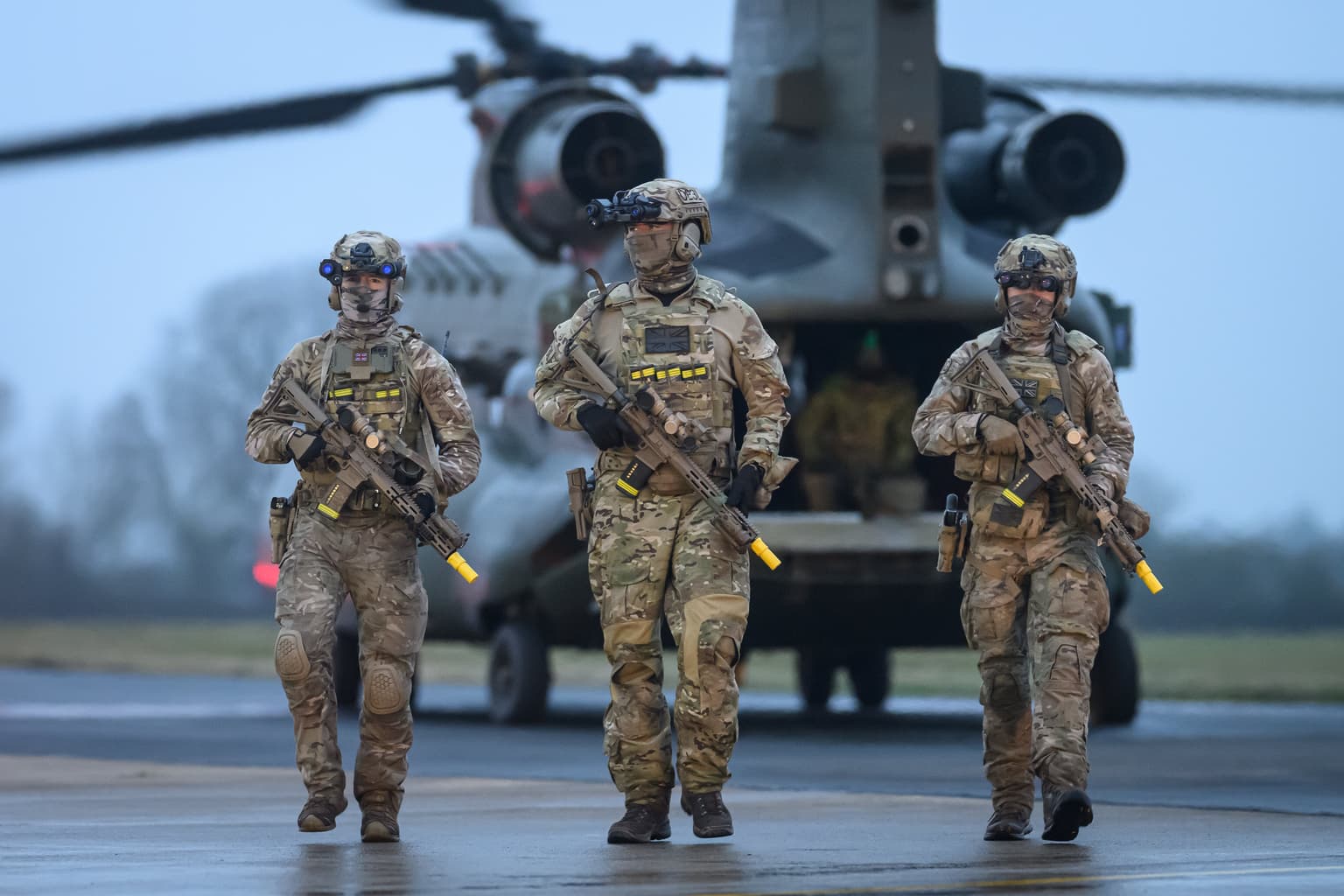 British Army cancels tank and helicopter drills as funding crisis grounds troops