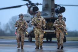 British Army cancels tank and helicopter drills as funding crisis grounds troops