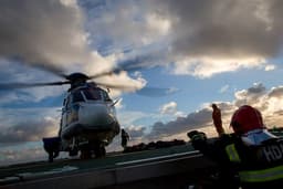 Hundreds of North Sea workers are still too heavy for new helicopter rules