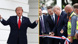 Trump’s attack on the press ‘backfires’ as microphones go silent during White House event