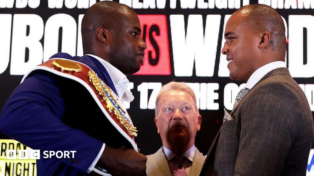 Wardley says he has ‘zero excuses’ as the Dubois rematch is set for the O2