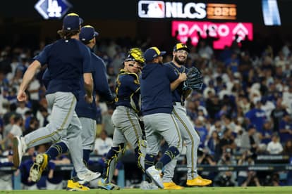 Brewers World Series return confirmed after Dodgers sweep
