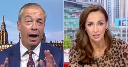 Farage gives car-crash interview as he’s asked about his mate’s Badenoch comments