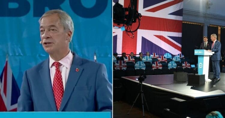 Nigel Farage fumes at ‘staff incompetence’ for half-empty Reform event