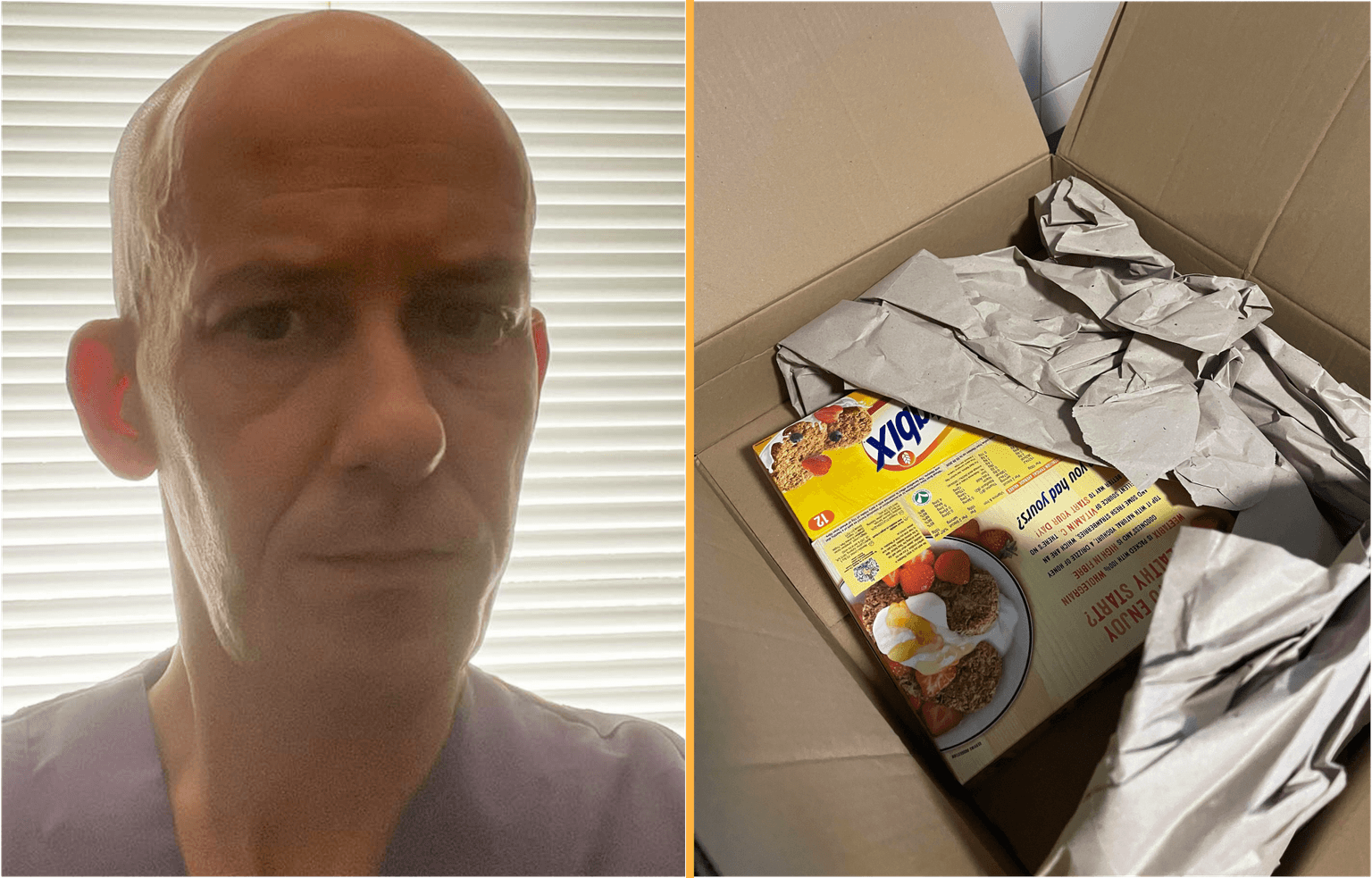 Bloke left fuming after ordering a laptop on Amazon and receiving two boxes of Weetabix instead