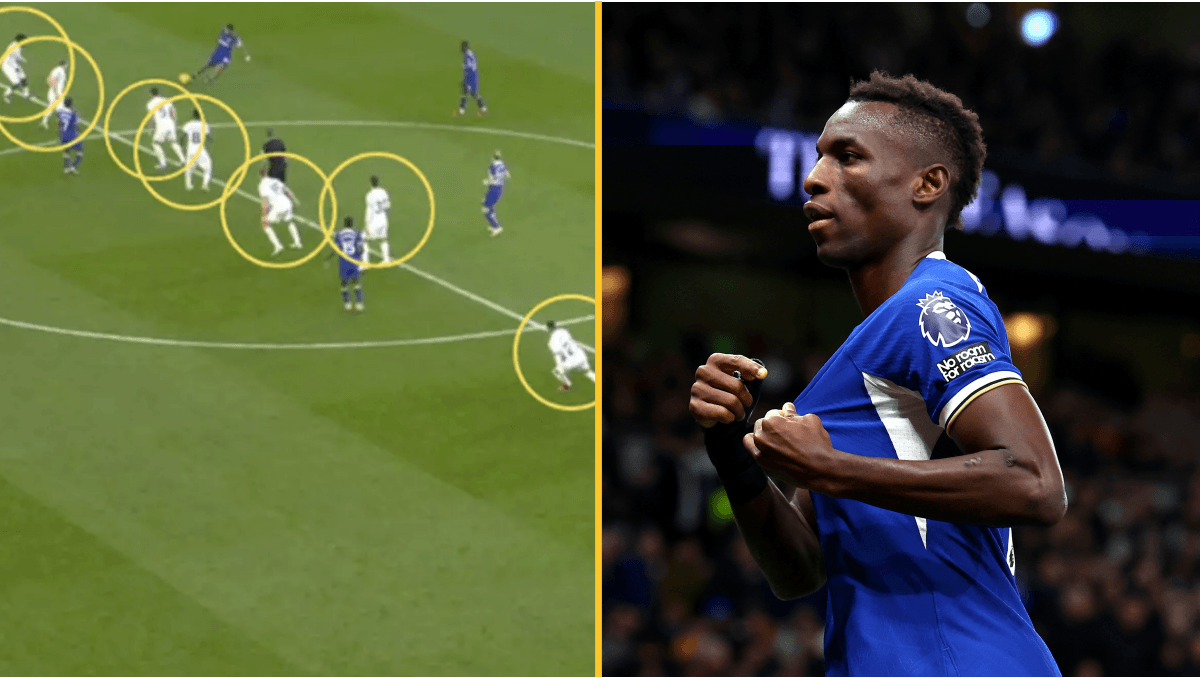 Tottenham deployed never-seen-before 0-7-1 formation vs Chelsea