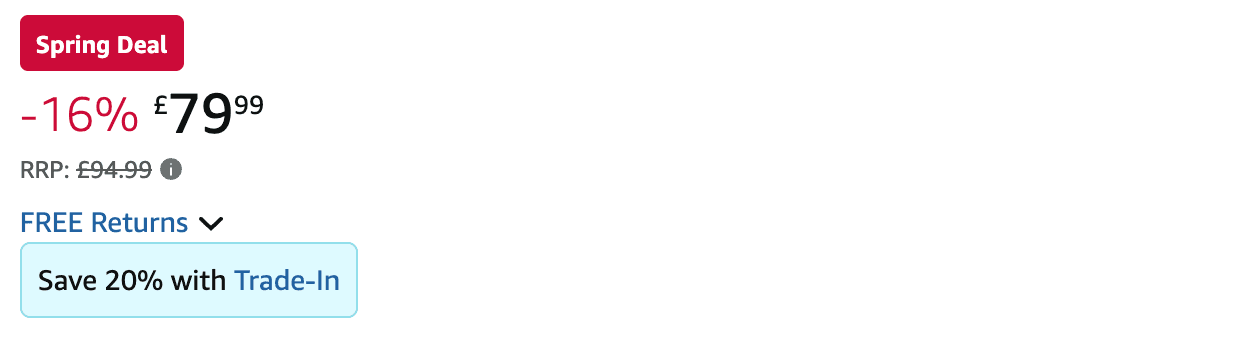 Amazon trade-in deal