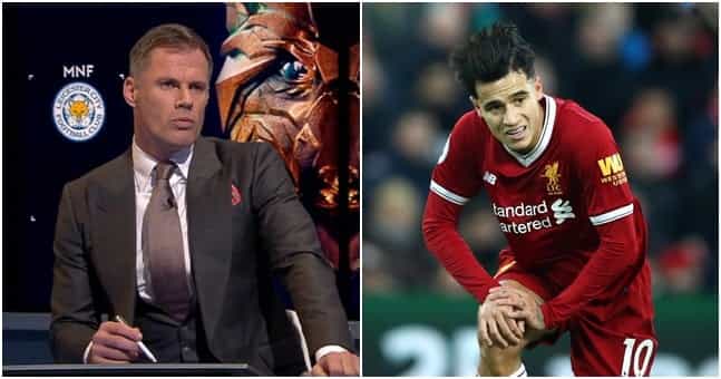 Jamie Carragher’s solution to the Philippe Coutinho situation makes perfect sense Jamie Carragher’s solution to the Philippe Coutinho situation makes perfect sense