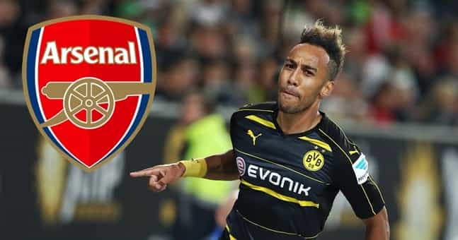 Arsenal could be about to sign Pierre-Emerick Aubameyang Arsenal could be about to sign Pierre-Emerick Aubameyang