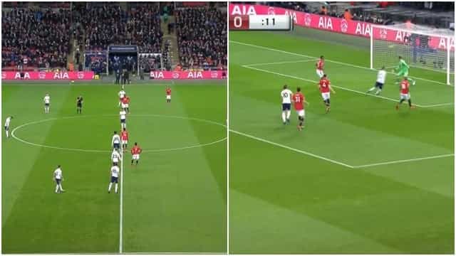 Spurs score after 11 seconds against Man United Spurs score after 11 seconds against Man United