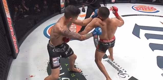 Aaron Pico demolishes vastly more experienced opponent with terrifying knockout Aaron Pico demolishes vastly more experienced opponent with terrifying knockout