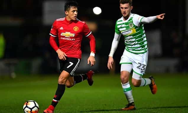 Yeovil expertly trolled Alexis Sanchez and Manchester United at full-time Yeovil expertly trolled Alexis Sanchez and Manchester United at full-time