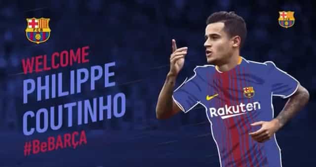 Eagle-eyed fans noticed an interesting detail about Barcelona’s Coutinho announcement video Eagle-eyed fans noticed an interesting detail about Barcelona’s Coutinho announcement video