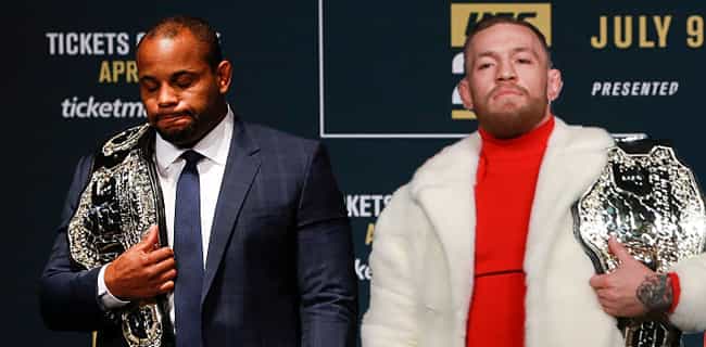 Conor McGregor inspired Daniel Cormier to try to make UFC history Conor McGregor inspired Daniel Cormier to try to make UFC history
