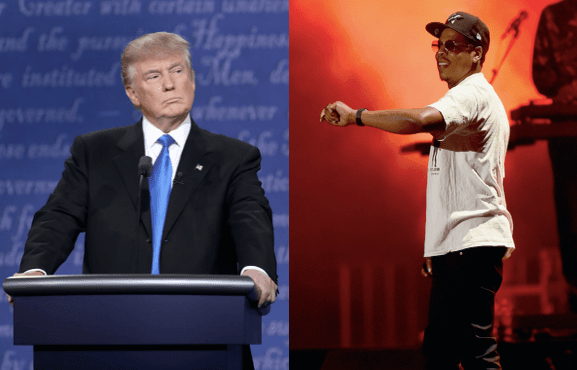 Donald Trump throws shade at JAY-Z in latest Twitter rant Donald Trump throws shade at JAY-Z in latest Twitter rant